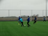 S.K.N.W.K. JO19-1 eerste training van 2023 (zaterdag 14 januari 2023) (59/108)